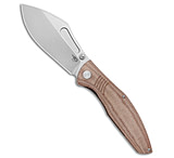 Image of Bestech Knives Lockness Frame Lock Knife Natural Micarta 3.9 SW M390 7525E545