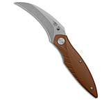 Image of Bestech Knives Mantidae Liner Lock Knife Brown G-10 2.9 Satin/Stonewash BG60B 73B05977