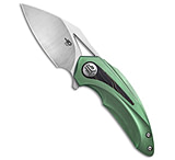 Image of Bestech Knives Nuke Frame Lock Knife Green Ti/Green G-10 Inlay 2.75 Satin 5DB42DDA