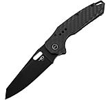 Image of Bestech Knives Nyxie Framelock CF BTKT2209D 3.38 in Carbon Steel Folding Knife