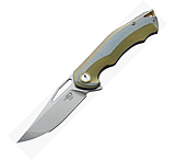 Image of Bestech Knives TERCEL Framelock Gold Folding Knife
