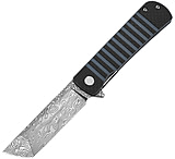 Image of Bestech Knives Titan Linerlock Damascus 3.00 in Carbon Steel Folding Knife