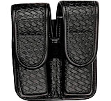 Image of Bianchi 7902 Double Mag Pouch - Basket Black, Chrome 22081