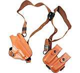 Bianchi X16 Agent Unlined Shoulder System Holder, SIG Sauer P229/SIG Sauer P228/SIG Sauer P229 SCT/SIG Sauer P229 DAK/SIG Sauer P229 SAS Gen 2, Right Hand, Plain, Tan, 17248