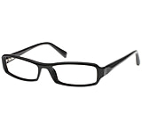 Image of Black Forever 589 Bifocal Eyeglasses - Shiny Black Frames
