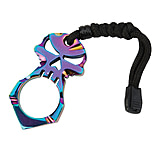 Image of Black Legion Skull Kubaton Point Rainbow,2.75x1.5in