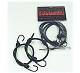 Image of BlackHawk Bunji Cords - 24 PKG 2 Black 98BC24BK