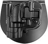 BlackHawk CQC SERPA w/Beltloop &amp; Paddle Holsters, Left Hand, Black, 410520BK-L