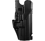 BlackHawk SERPA Level 3 Auto Lock Duty Holsters, Heckler & Koch P30, Right Hand, Matte, Black, 44H117BK-R