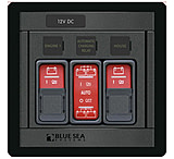 Image of Blue Sea Systems 1147 Remote Control Panel w/ 2 2145 &amp; 1 2146 Remote Control Contura Switch