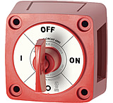 Image of Blue Sea Systems Mini Batt Sw, 1 Ckt On-Off, Key Knb