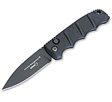 Image of Boker 01KALS99 Kalashnikov Pocket 3.35" Plain D2 Steel Blade Black Aluminum Han