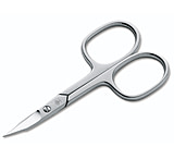 Image of Boker USA Arbolito Polished Stainless Steel Nail Scissors, Curved and Spired