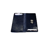 Image of Boston Leather Citation Book Lg W/clips