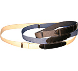 Image of Boston Leather Cotton Belt W/velc Closure Bk