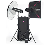 Image of Bowens XMS750 UM/SB 2-Head Kit with XMSR Remote