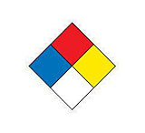 Image of Brady Tape 4x4 Rtk Nfpa Dia Only 115765