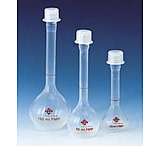 Image of BrandTech Volumetric Flasks with Screw Caps, Class B, BrandTech V674891 Pp Flasks, Pack of 5