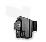 Bravo Concealment IWB Torsion Holster W/ Waistband Clips, Glock 19, 19X, 23, 32, 45, Left Hand, Polymer, Black, BC20-1007