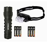 Image of Brinkman 1W LED Flashlight and Dual White LED Head Light Combo