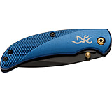 Image of Browning Bg Knife Prism Iii Folding Hunter 2.38&quot; Blade Blue Alum