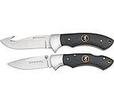 Image of Browning Hunter Combo Knife Set w/ Gut Hook and Drop Point Folding Knife