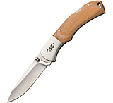 Image of Browning Lockback Maple Pakkawood 3.50 in Stainless Steel Folding Knife