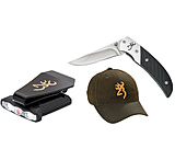 Image of Browning Prism II Knife + 2 Combo w/ Night Seeker Light &amp; Hat