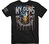 Image of Buck Wear T-shirt "my Guns" S-sleeve Black Medium