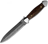 Image of BucknBear Damascus Dagger Fixed Knife
