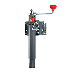 Image of Bulldog Bolt-On Jack, Topwind, 10" Travel, Bolt-On Swivel Bracket,