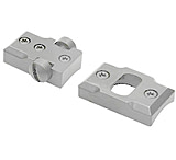 Burris Trumount 2pc Rifle Scope Base - TU-700 Remington 700 Short &amp; Long, Nickel 410297 - 410297