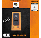 C&amp;H Precision Weapons Optics Adapter Plate Cz P-10 V4 Mil/leo