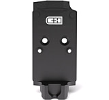 C&amp;H Precision Weapons V4 CZ Shadow 2 OR Optic Mounting Plate, Holosun 507c, Black, CZ-SDW2-RSH-GDT-ST