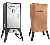 Image of Camp Chef Vault Food Smoker with Tan Patio Cover