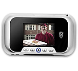 Image of Cannon Security Products Digital Door Viewer with Video and Audio Recorder, Silver DDV-S-R01PS
