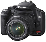 Image of Canon EOS Rebel XSi Digital SLR Cameras - 12.2MP, 3.0" LCD 450D - Body Only (Black) 2756B001