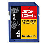 Image of Canon SDHC Secure Digital 4GB Memory Card