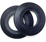 Image of Carlisle Drip Rings - Black, Pair