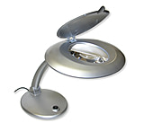 Image of Carson DeskBrite 400 Magnifier Loupe Desk Lamp w/ Spot Lens