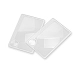 Image of Carson Wallet 2x Magnifier Loupe with 5x Spot Lens Twin Pack WM-01