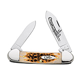 Image of Case Canoe Amber Bone Folding Knife