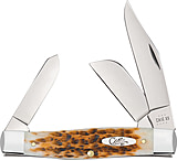 Image of Case Large Stockman Amber Bone Stainless Steel Folding Knife