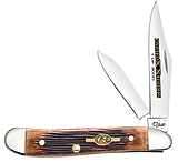 Image of Case Limited XX Edition Series XXXIII Barnboard Jig Burnt Brown Bone Folding Knives