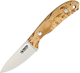 Image of Casstrom Safari Stabalized Curly Birch Fixed Blade Knife