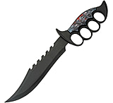 Image of China Made Bloody Horror Bowie 8.00 in Stainless Steel Fixed Blade Knife