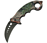 Image of China Made Folder Camo Karambit Clip Folding Knife