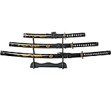 Image of China Made Gold Dragon Samurai Set Blk