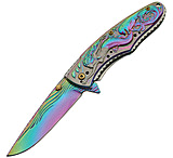 Image of China Made Mermaid Linerlock Spectrum A/O Folding Knife