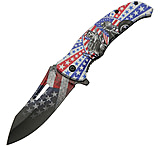 Image of China Made USA Linerlock A/O 3.75 in Stainless Steel Assisted Opening Folding Knife